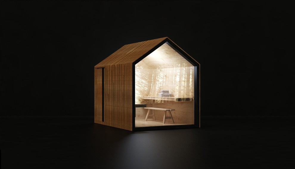 Готовая сауна для улицы / Sauna