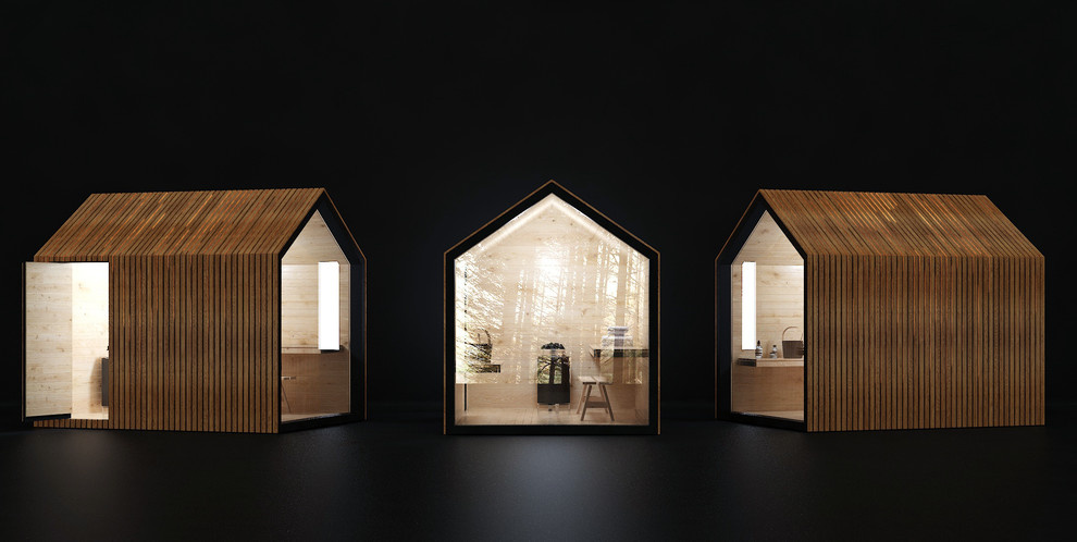 Готовая сауна для улицы / Sauna