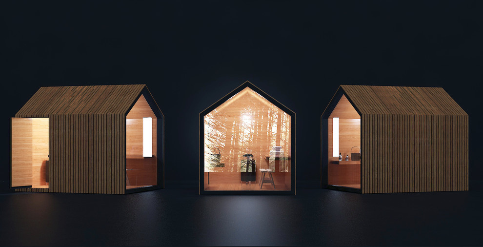 Готовая сауна для улицы / Sauna