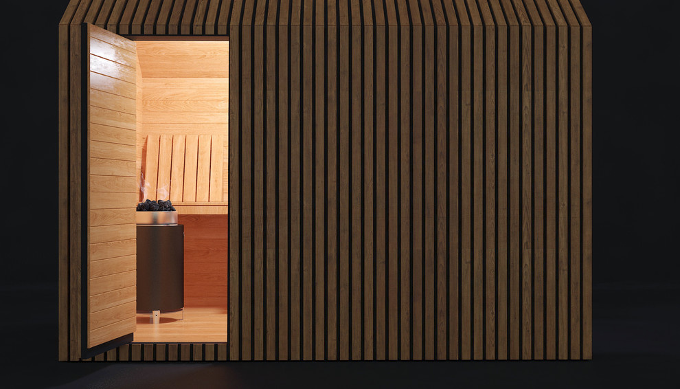 Готовая сауна для улицы. / Sauna