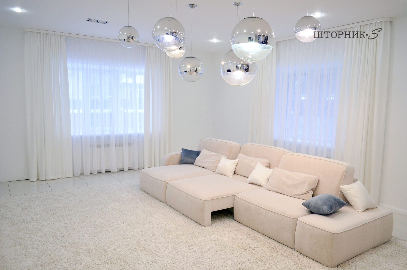 Текстильный проект белая классика