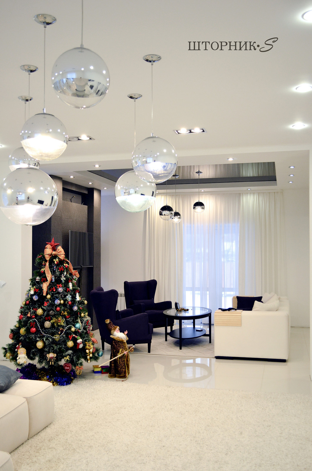 Текстильный проект белая классика