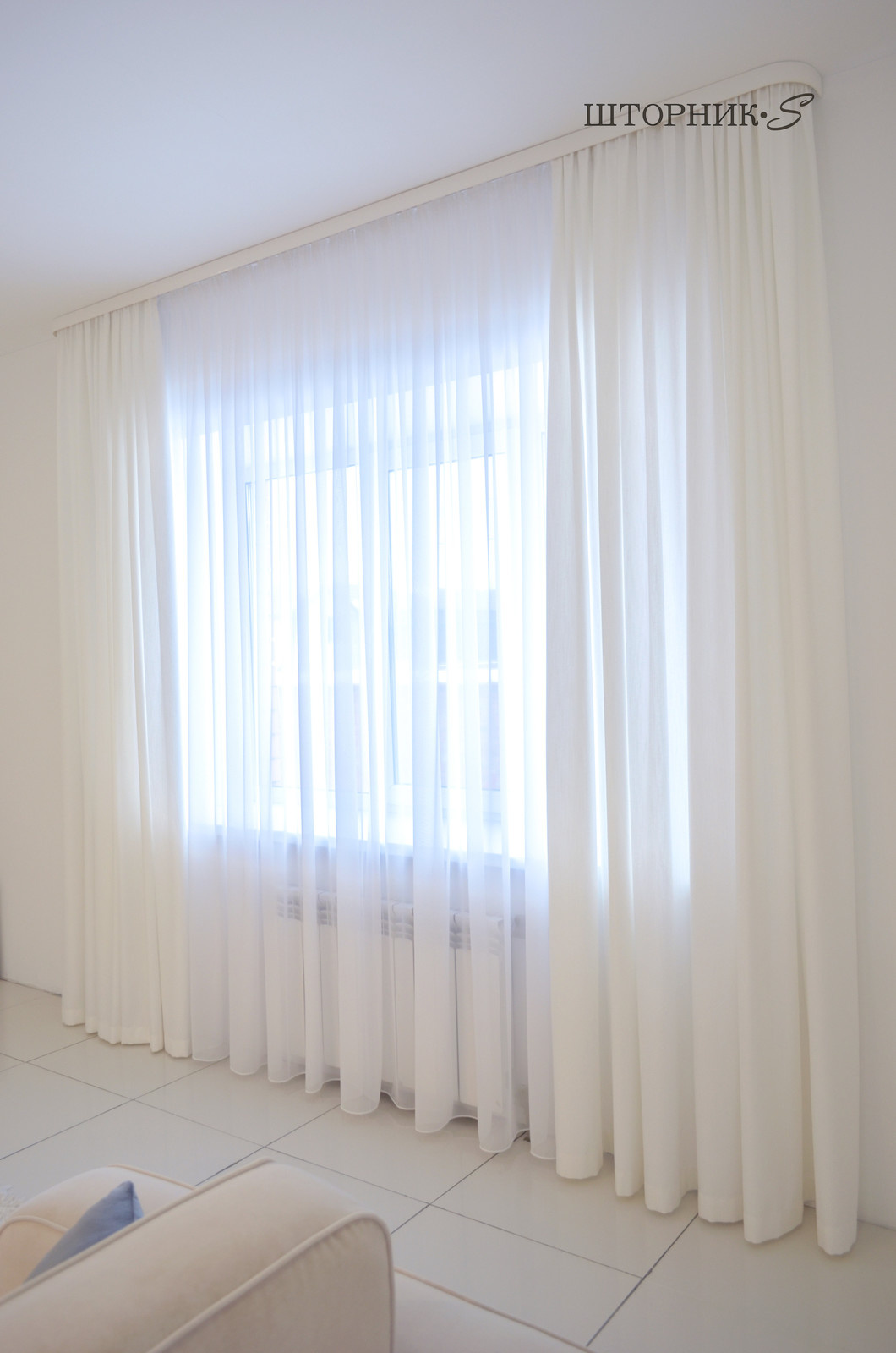 Текстильный проект белая классика