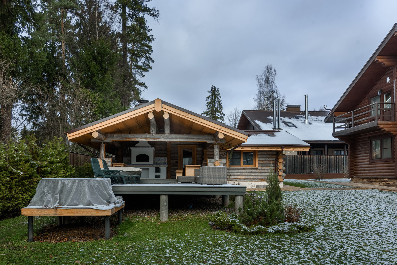 Баня в Истринских Холмах (малая)