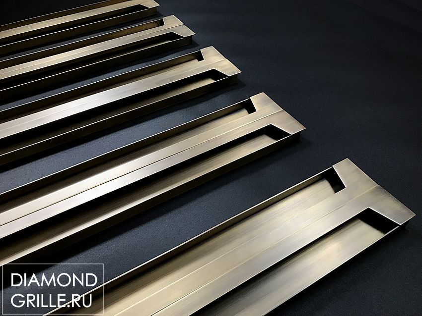 Латунные ручки для гардероба