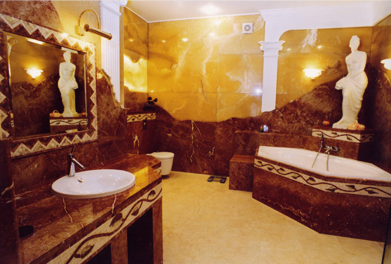 Интерьеры из камня