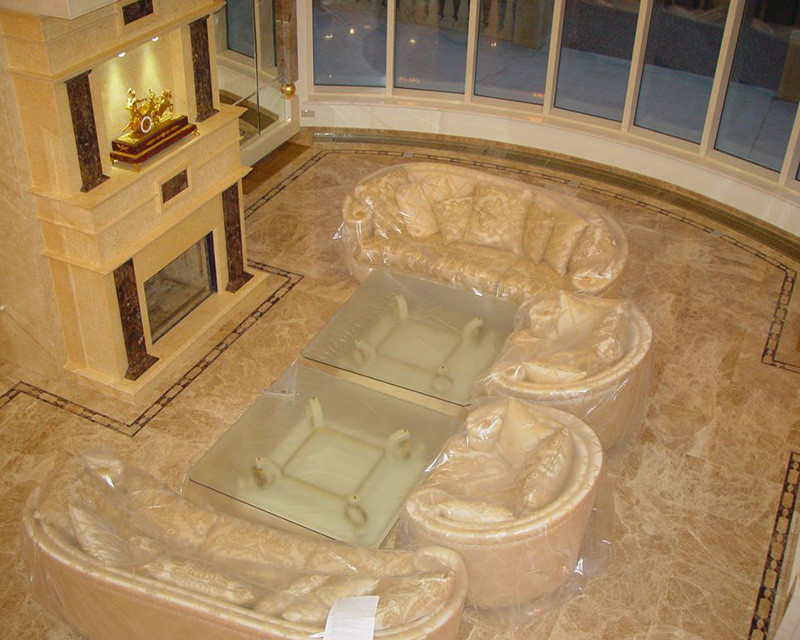 Интерьеры из камня