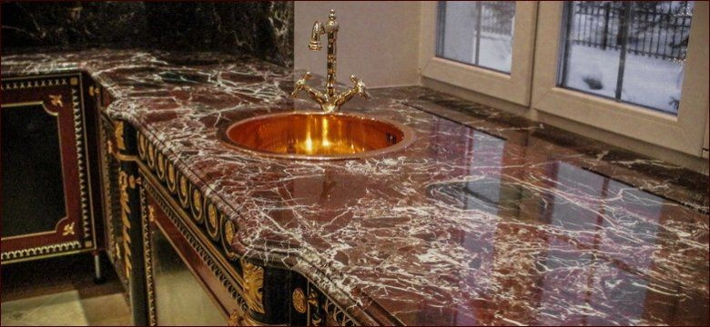 Столешницы из мрамора