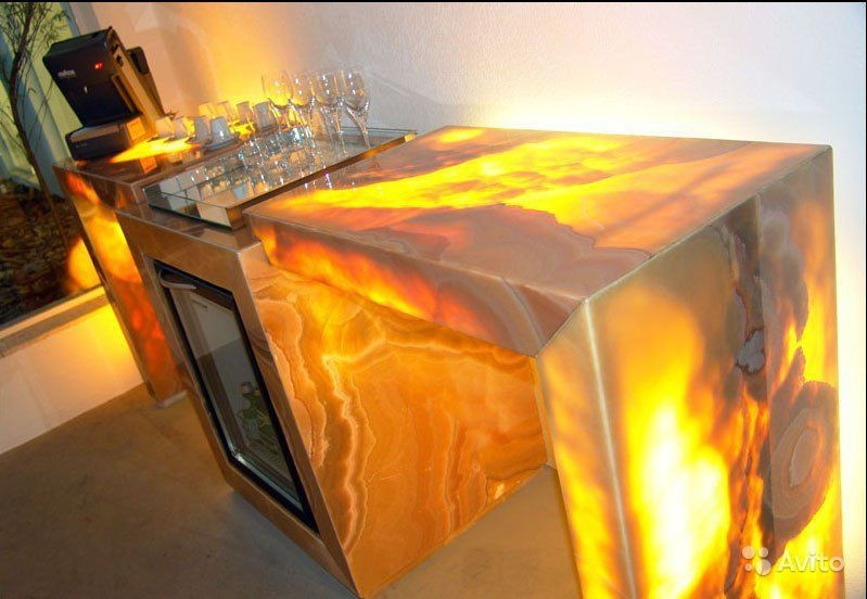 Обложка проекта: Столешницы из оникса