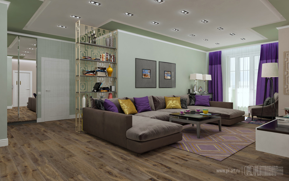 PLAYING WITH COLORS - гостиная