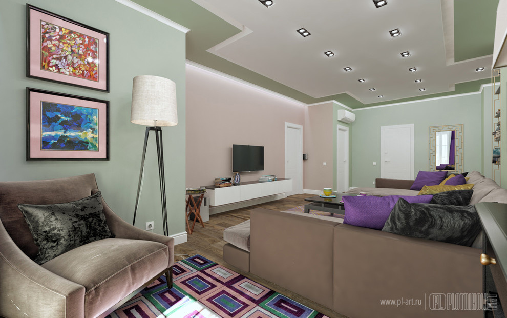 PLAYING WITH COLORS - гостиная