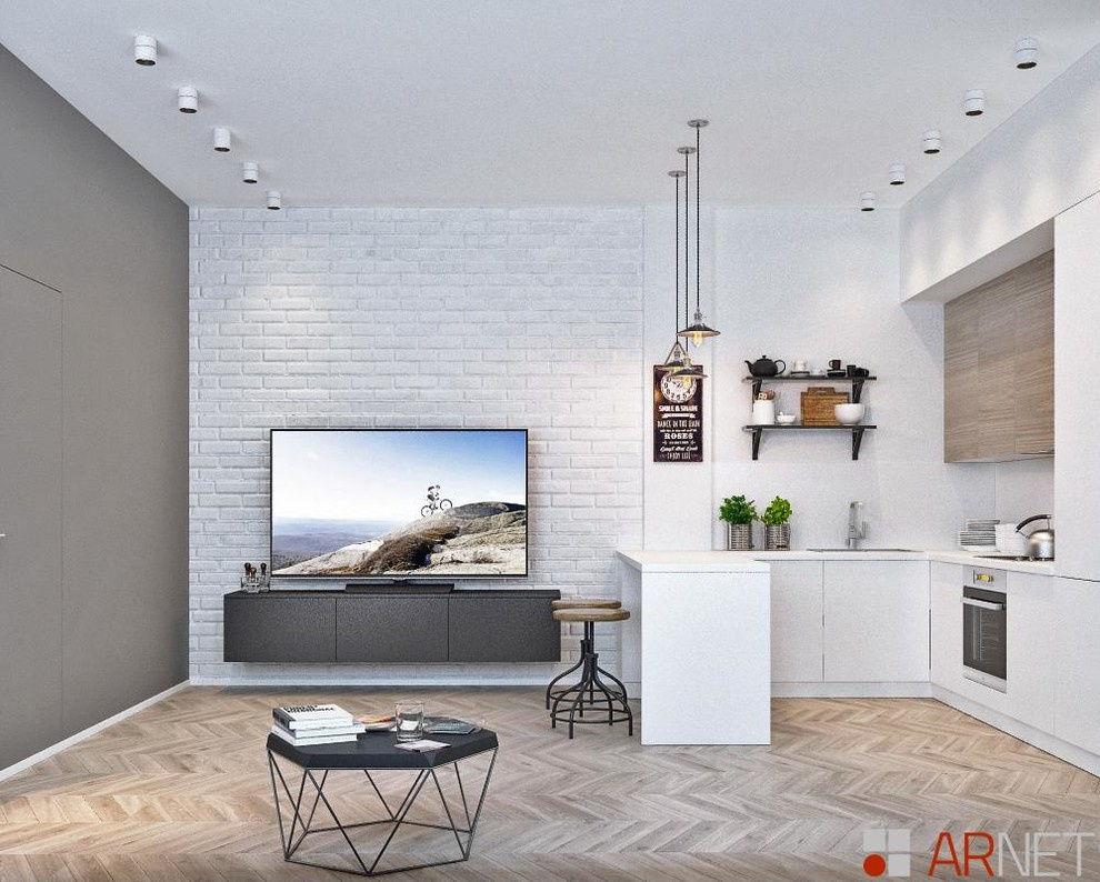 Квартира в ЖК Loft 17, 58m2