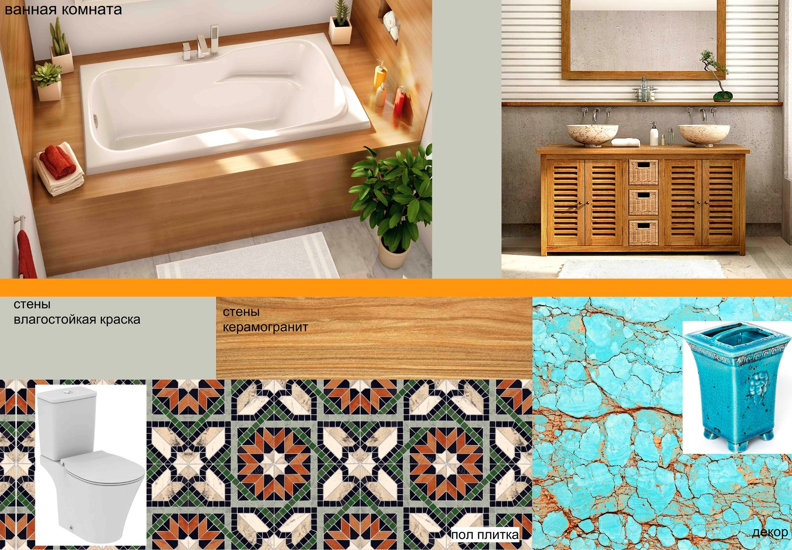 загородный дом 2 й этаж ванная комната