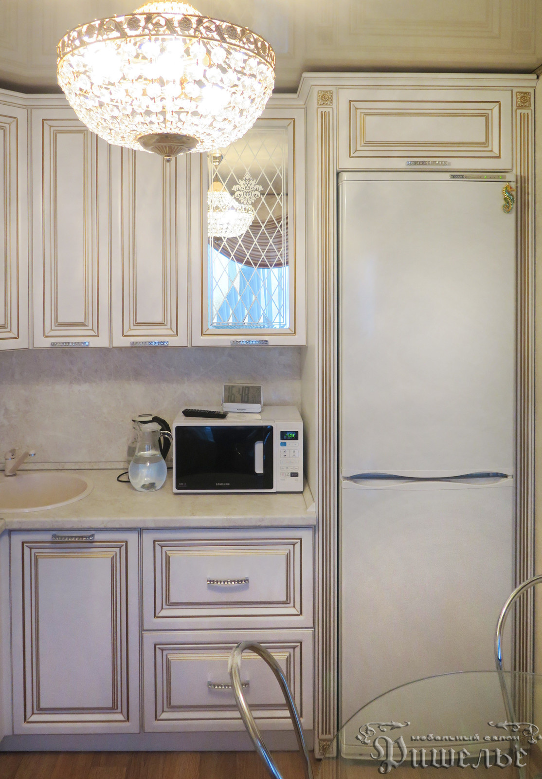 Кухня в классическом стиле в квартиру по ул. Цюрупы 1