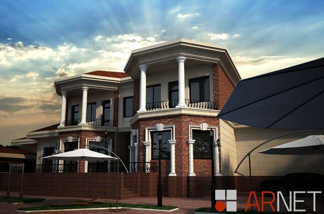Выразительная лаконичность, Интерьер дома 450 кв.м.