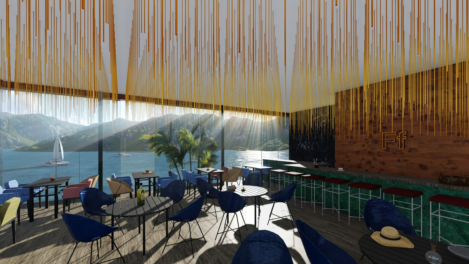 Газебо на берегу Чёрного моря