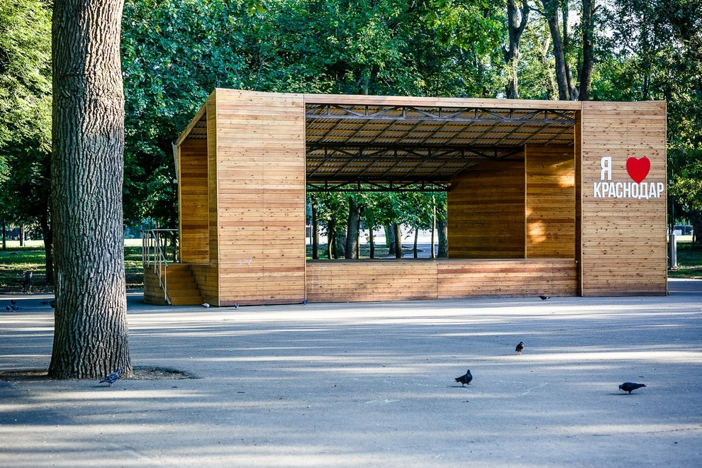 Объекты в парках г.Краснодара