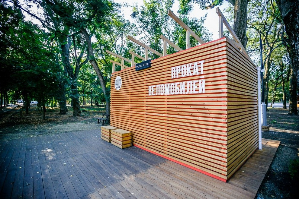 Объекты в парках г.Краснодара