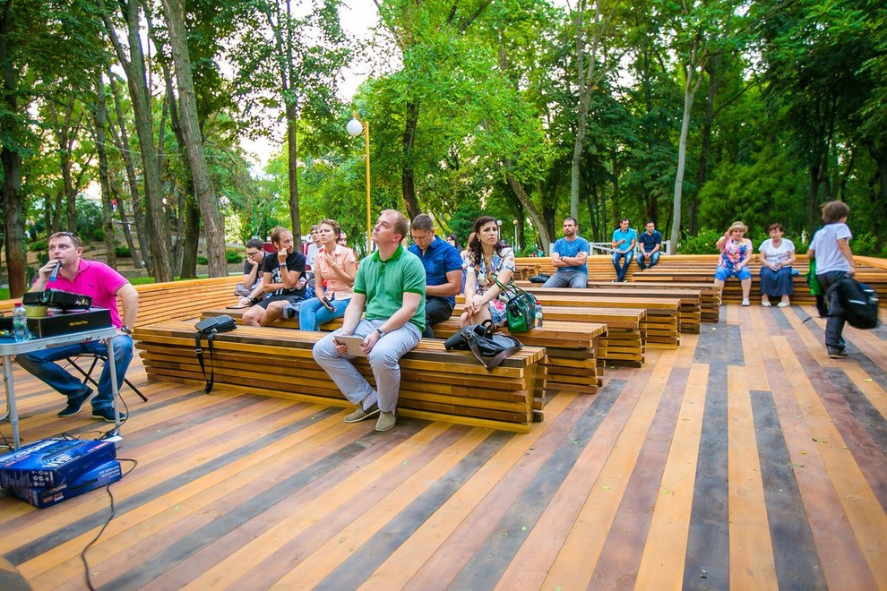 Объекты в парках г.Краснодара