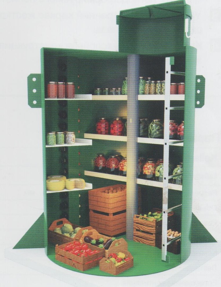 Обложка проекта: погреба для заготовок