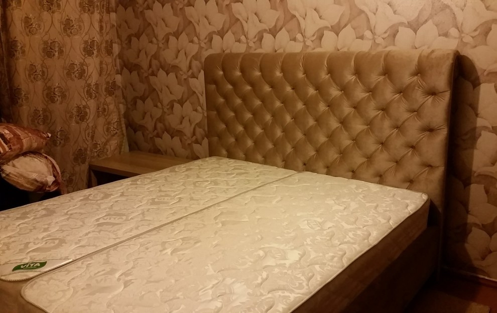 Кровать. Каретная стяжка