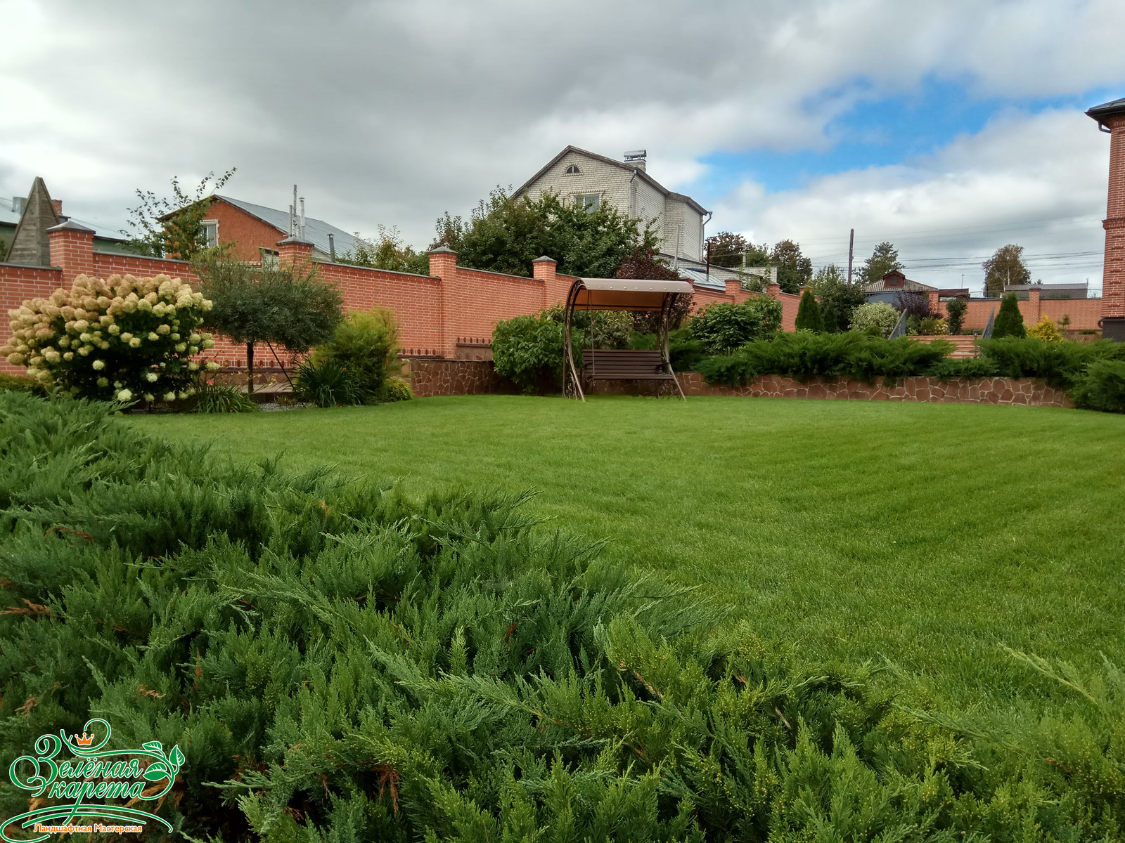 Архитектурно-ландшафтная организация частного участка в г. Павлово