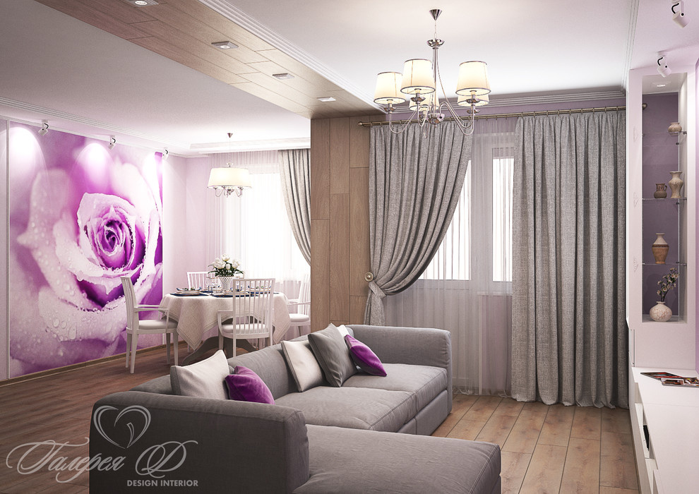 Квартира в ярких красках