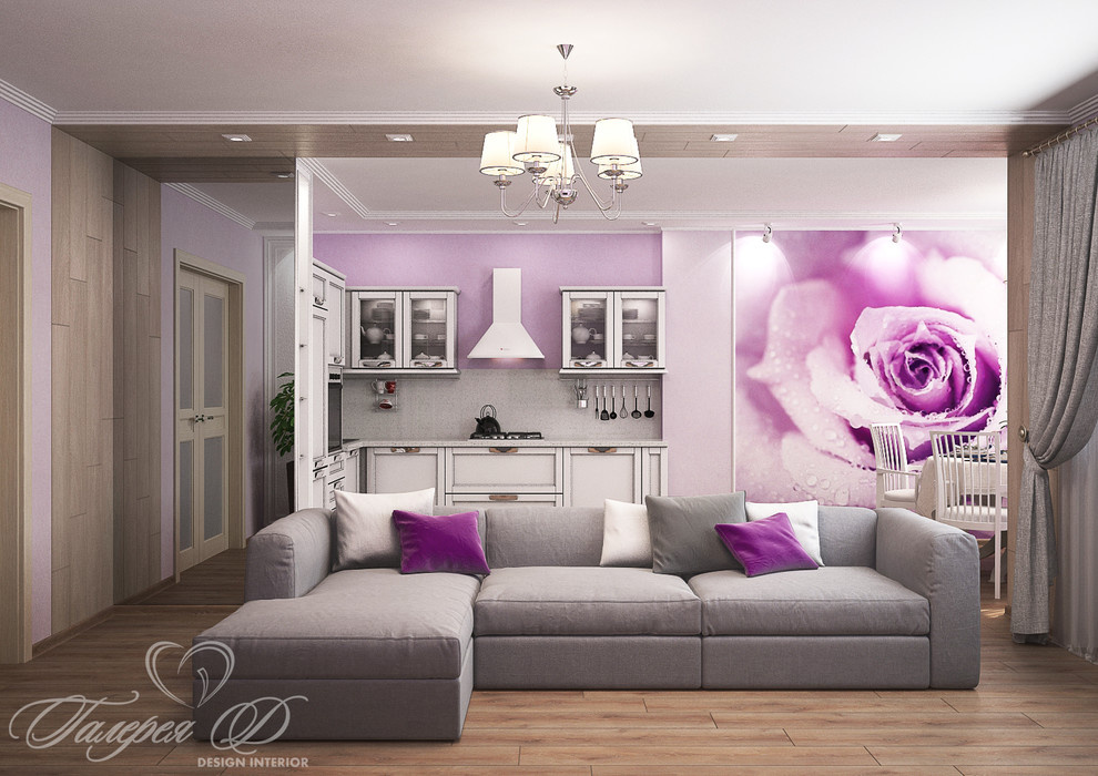 Квартира в ярких красках