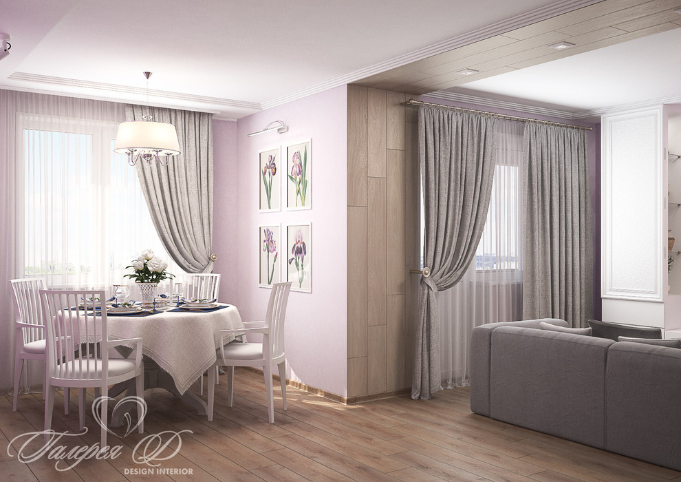 Квартира в ярких красках