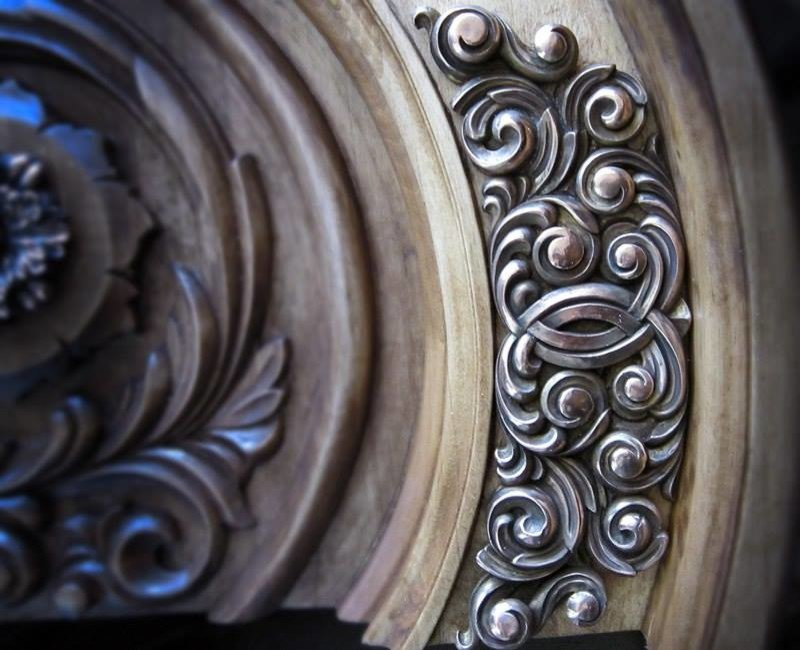 Медный декор