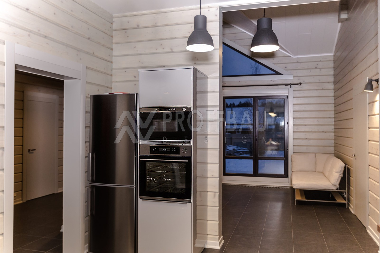 Дизайнерский ремонт коттеджа