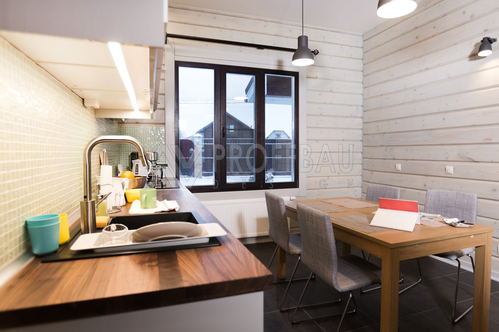 Дизайнерский ремонт коттеджа