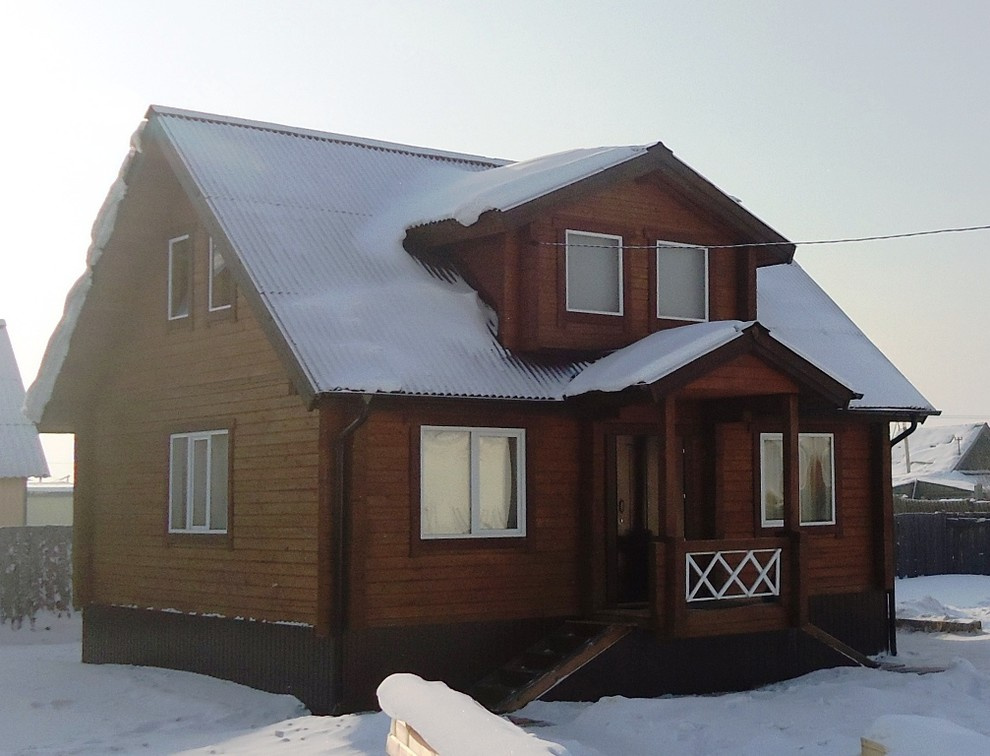 Обложка проекта: Дома и бани из профилированного бруса.