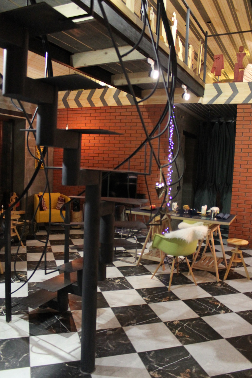 Частный дом в стиле лофт