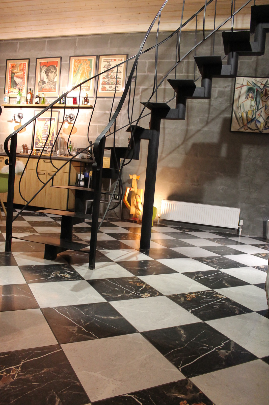 Частный дом в стиле лофт