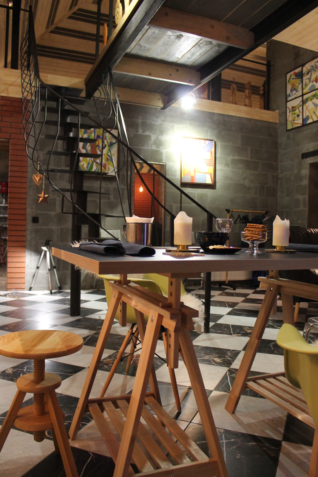 Частный дом в стиле лофт