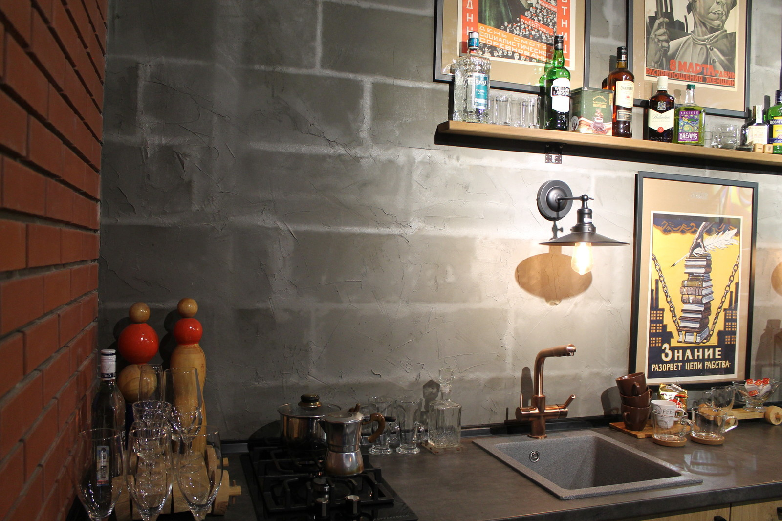 Частный дом в стиле лофт