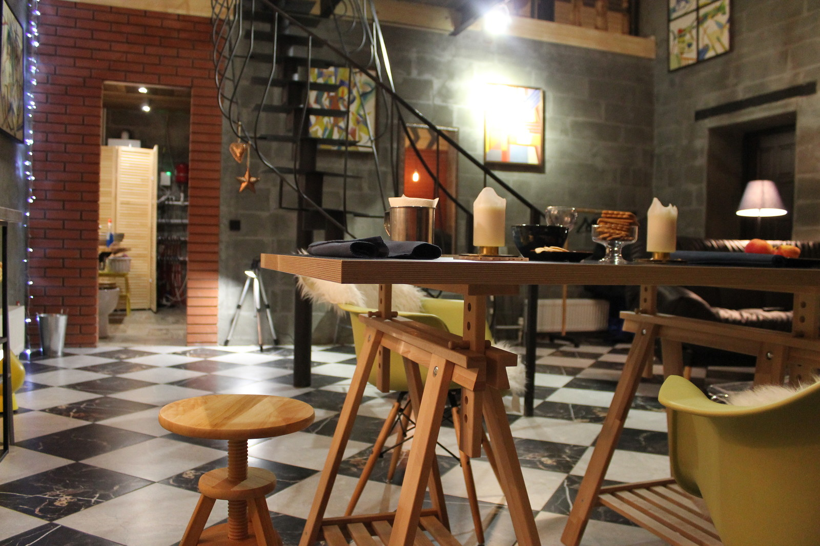 Частный дом в стиле лофт