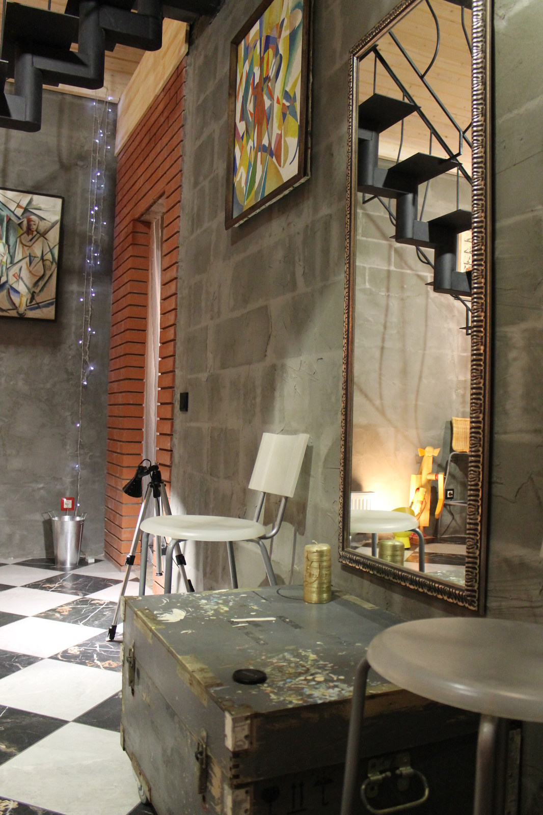 Частный дом в стиле лофт