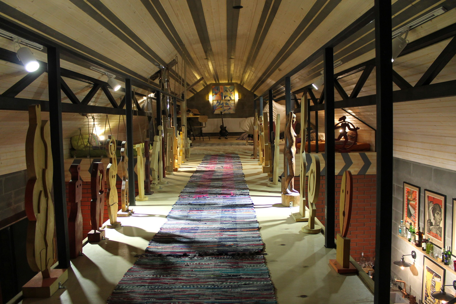 Частный дом в стиле лофт