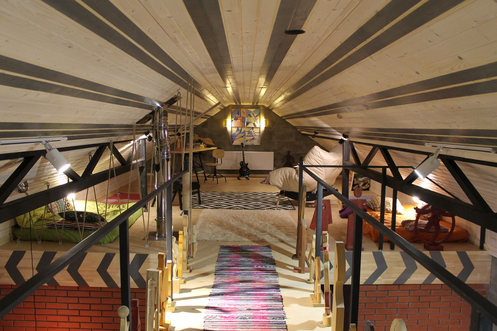 Частный дом в стиле лофт