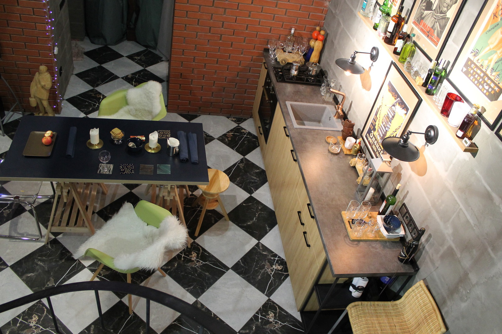 Частный дом в стиле лофт