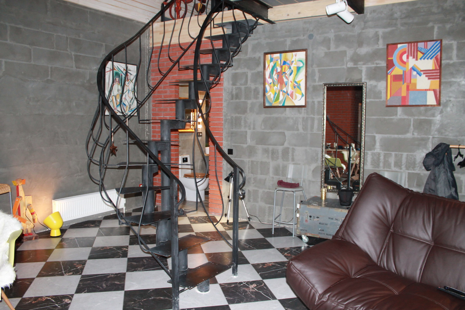 Частный дом в стиле лофт