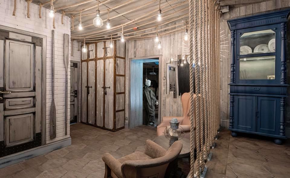 Ресторан пропитанный духом путешествий и любовью к морю "40 футов"