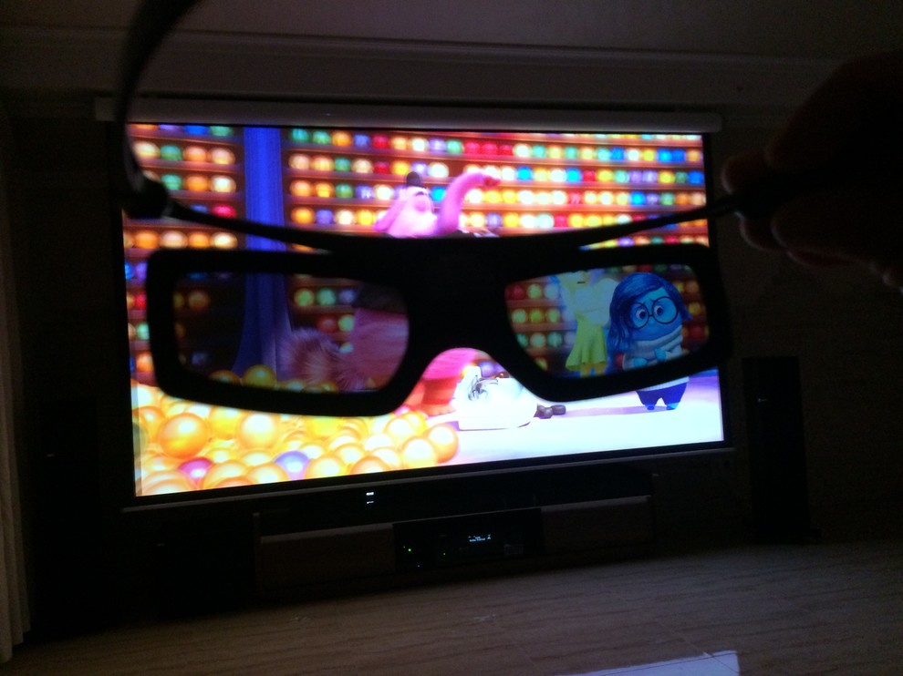 3D домашний кинотеатр в lounge-зоне