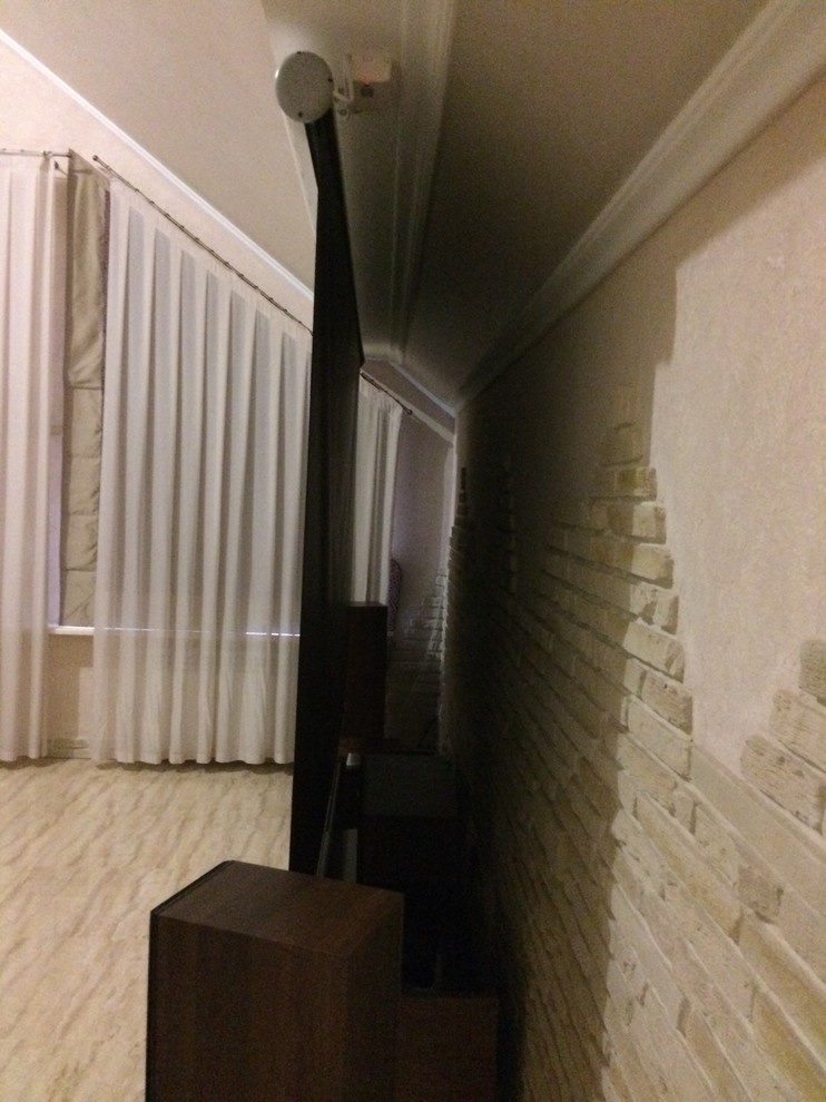 Домашний кинотеатр в lounge-зоне