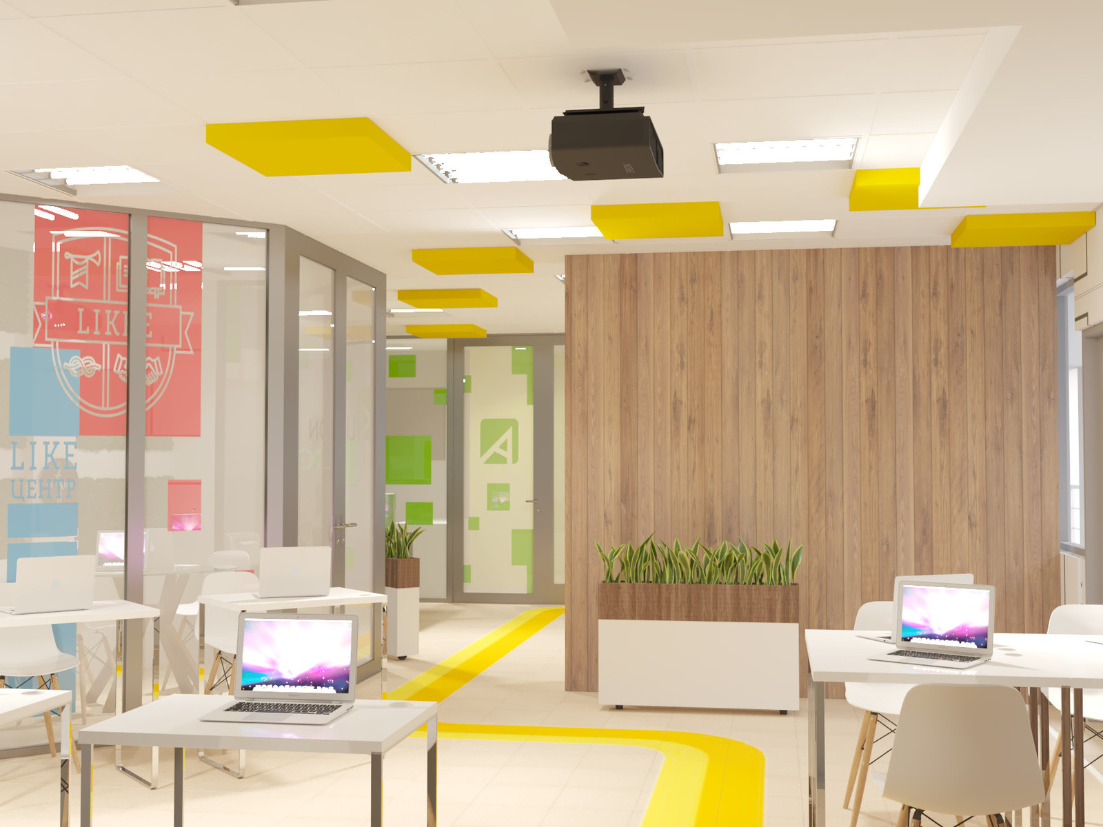 Офис и конференц-зал центр Like, г. Пермь
