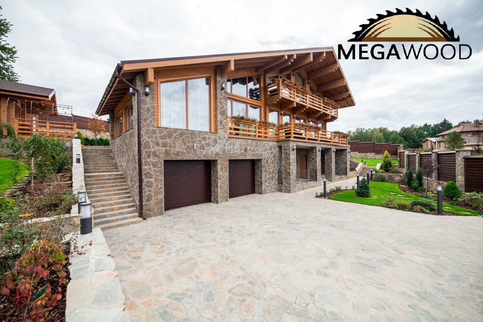 Обложка проекта: Деревянные окна из лиственница проект 2015г.