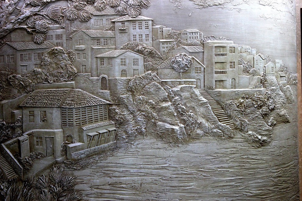 Обложка проекта: Панно "Морской пейзаж"