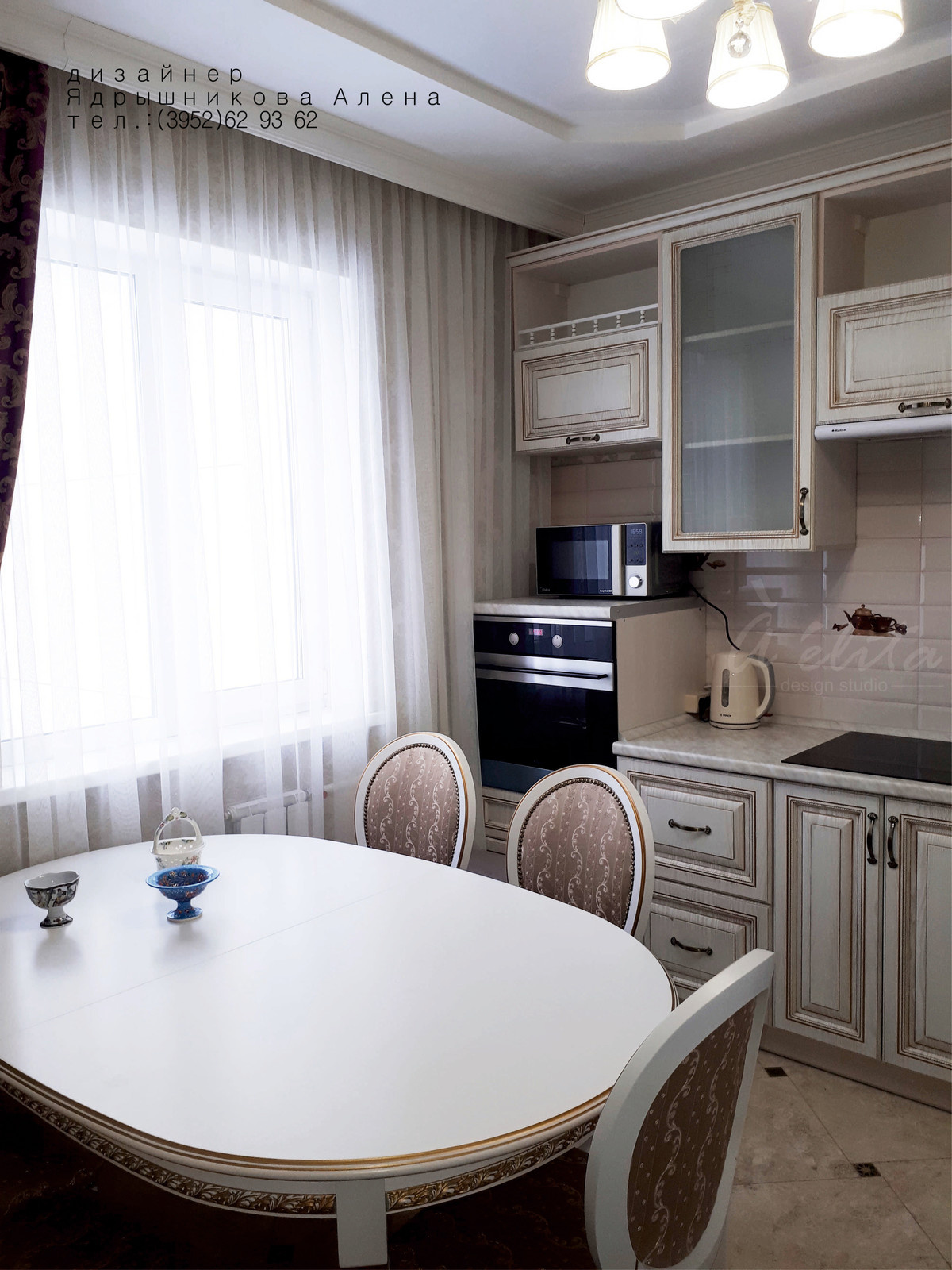 Квартира на ул.Байкальская кухня